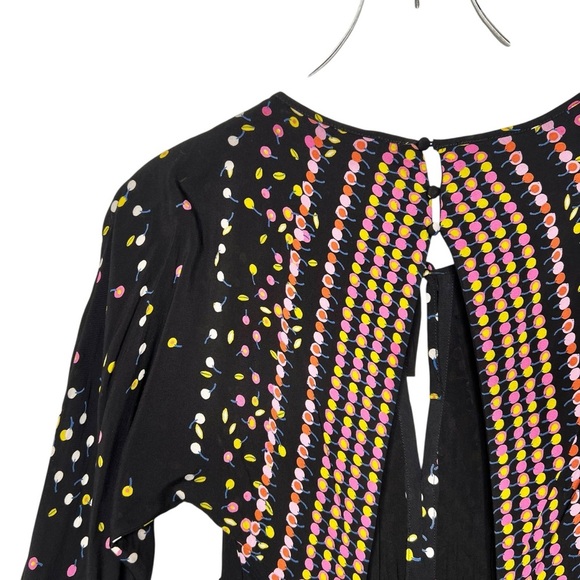 Free People Coryn A line Pleated Twee Holiday Women’s Mini Dress Sz 2 - Picture 12 of 12